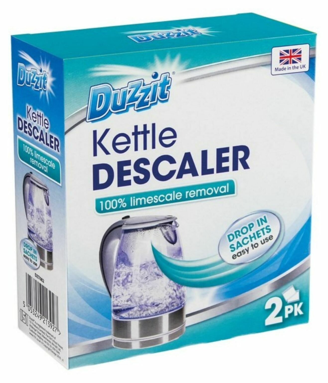 Duzzit Kettle Descaler 2 Pack Sachet, Limescale Remover ⋆ DePosh